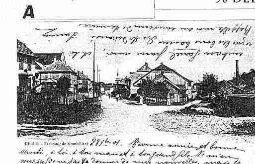 Ville de DELLE Carte postale ancienne Ville de DELLE Carte postale ancienne
